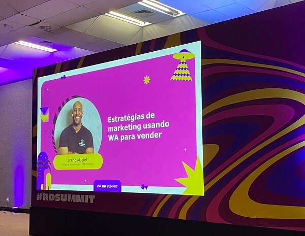 Breno Maciel, CEO da Vanguarda Comunicação foi um dos palestrantes do RD Summit