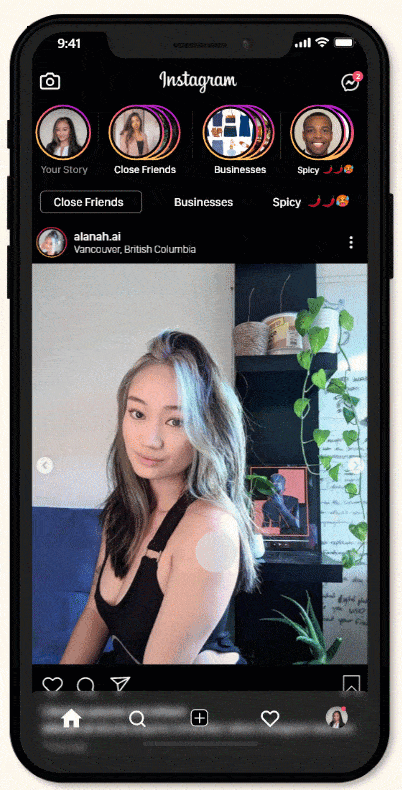 já experimentou o scrolling infinito do insta?