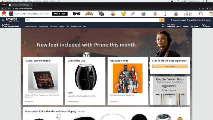 EXPERIÊNCIAS SÃO CUSTOMIZADAS NO SITE